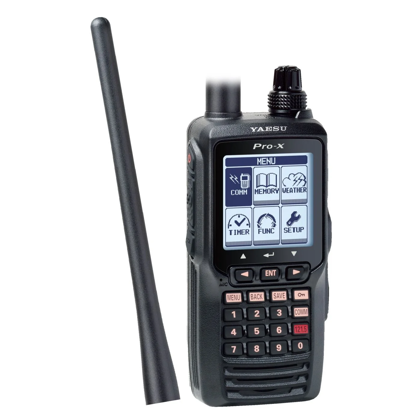 YAESU FTA-550AA PRO-X: WALKIE DE AVIACIÓN CON NAVEGACIÓN VOR E ILS